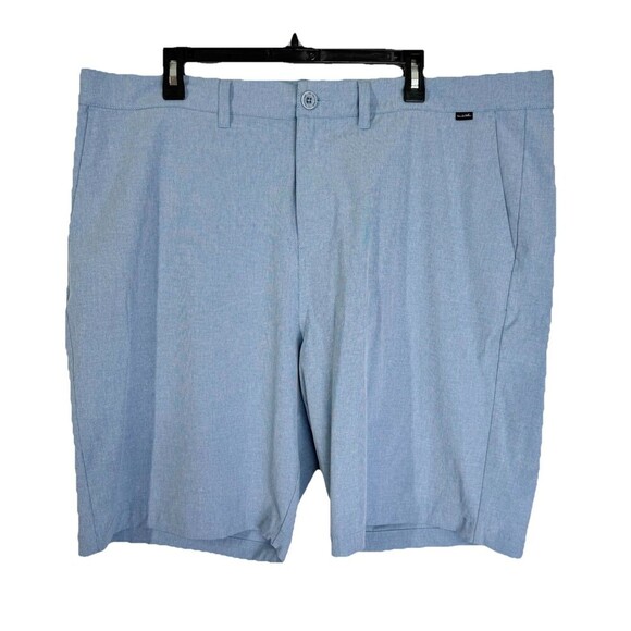 Travis Mathew Beck Shorts Mens 42 Blue Performance Golf Stretch Wicking - Picture 1 of 7